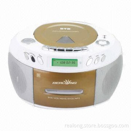 FM/AM radio with DVD recorder